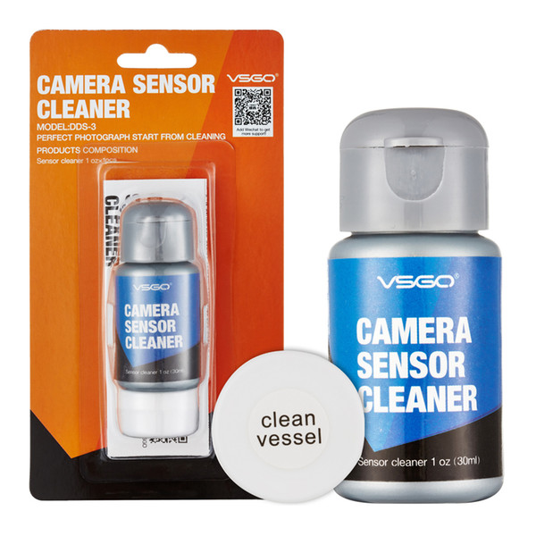 Professional VSGO DDS-3 DSLR Camera Sensor Cleaner 30ml Pack Camera Sensor Cleaning Kit With Clean Vessel.