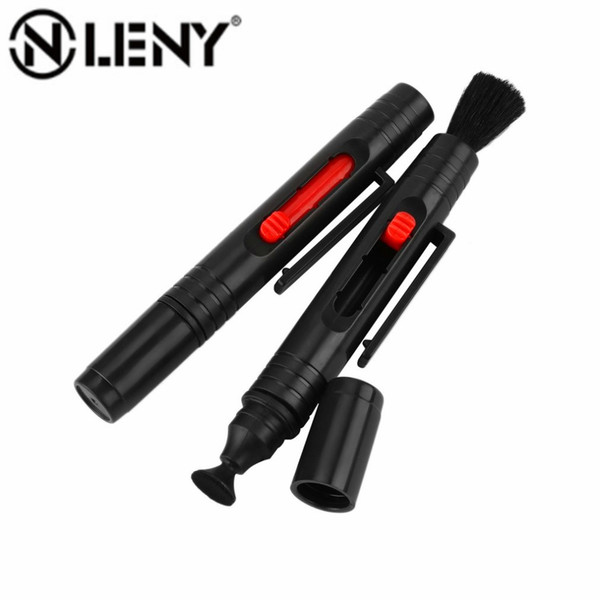 2pcs Onleny Camera Lens Cleaning Pen Portable Dust Cleaner Brush Kit for DSLR Cameras Lens Retractable Cleaning Brush