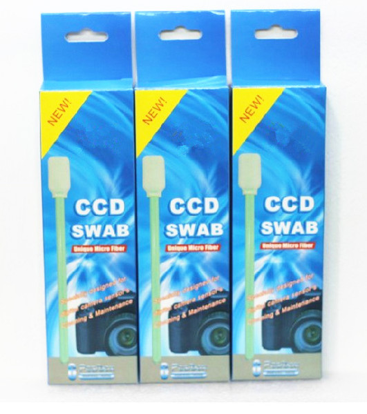 Wholesale- 10pack/lot Package Wet Sensor Cleaner CMOS CCD SWAB for D-SLR,Filters, Optics lens,LCD FOR Camera Cleaning PAD CCD/CMOS SWAB: