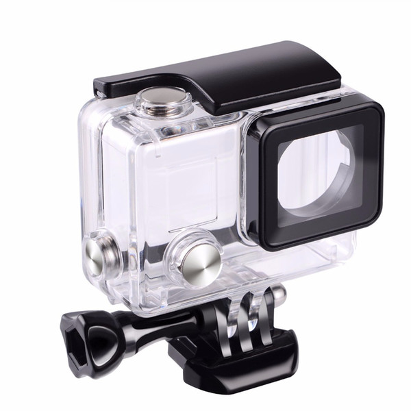 Suptig For Gopro Waterproof Housing Case For Gopro hero 4 Hero3+Hero 3 Underwater Protective Box For Go pro Accessories