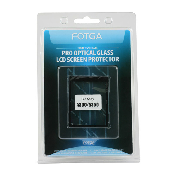 FOTGA Optical Glass Rigid LCD Screen Protector For Sony A300 A350 DSLR Camera