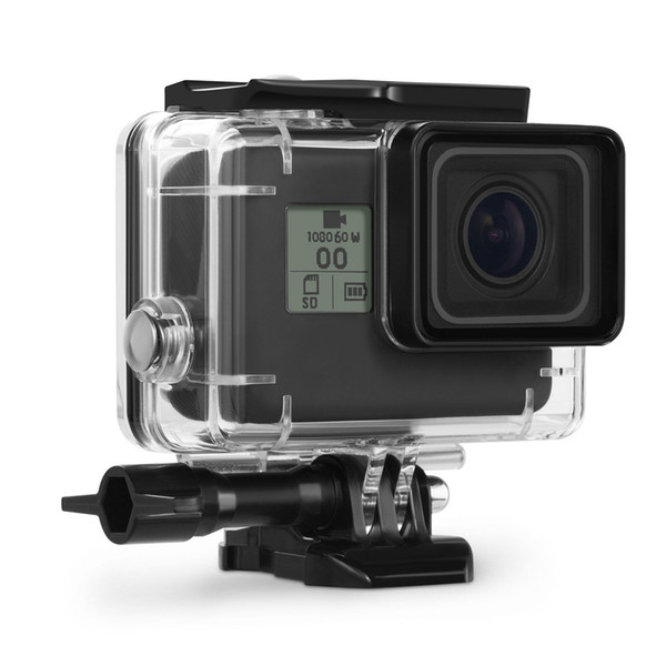 Housing Case for GoPro Hero 7 / 6 / 5 Black/ GoPro HERO Waterproof Case Diving Protective Housing Shell 45m with Bracket Accessories