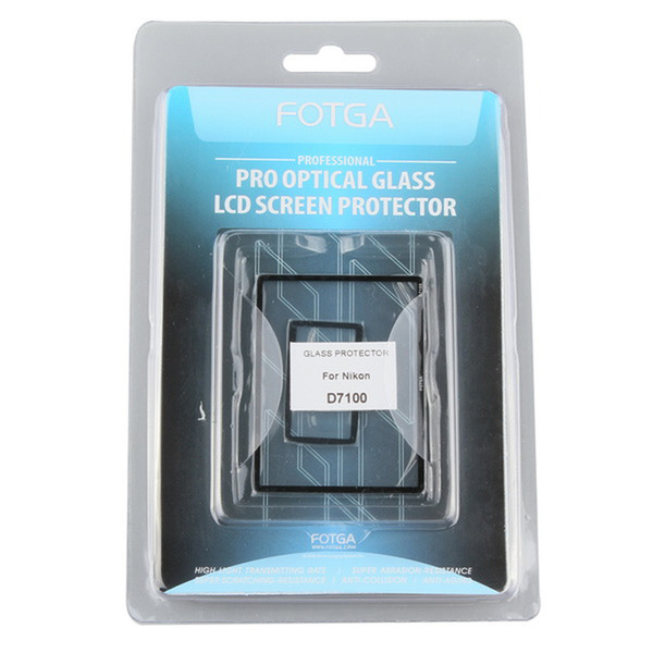 FOTGA PRO Optical Glass LCD Screen Protector For Nikon D7100 DSLR Main +Info LCD