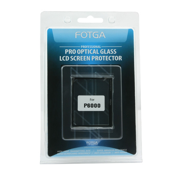 FOTGA PRO Optical glass LCD screen protector For Nikon P6000 DSLR Camera