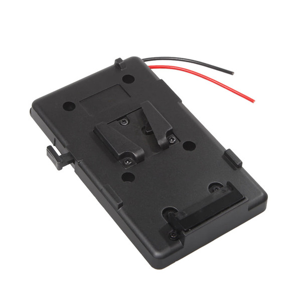 Battery Back Pack Plate Adapter for Sony V-shoe V-Mount V-Lock Battery External for DSLR Camcorder Video Light