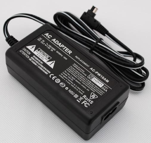 Free Shipping AC-PW10AM AC Power Adapter For Sony A230 A290 A300 A330 A550 A850 027242753426