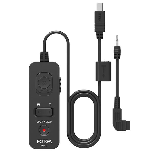 F24759 FOTGA RM-VS1 Remote Control Shutter Shutter with Multi Terminal Cable for Sony A7 A7R A7S A7II A7RII A7SII A7M2 A7RM2 A7S2