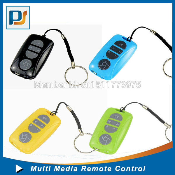 Universal Wireless Bluetooth Self-timer Remote Shutter Release Control Button for iPhone 5S 5 5C Samsung Galaxy S5 i9600 S4 S3