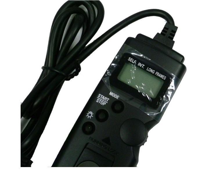 LCD Timer Remote shutter for Canon 1D 5D 7D 50D 40D TC-80N3