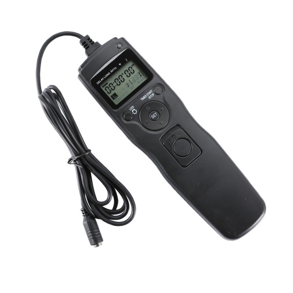 LCD Wired Timer Remote Control Shutter Release Cord For Sony A100/A200/A300/A350/A700/A900/A560/A580 DSLR Camera S6 Interface