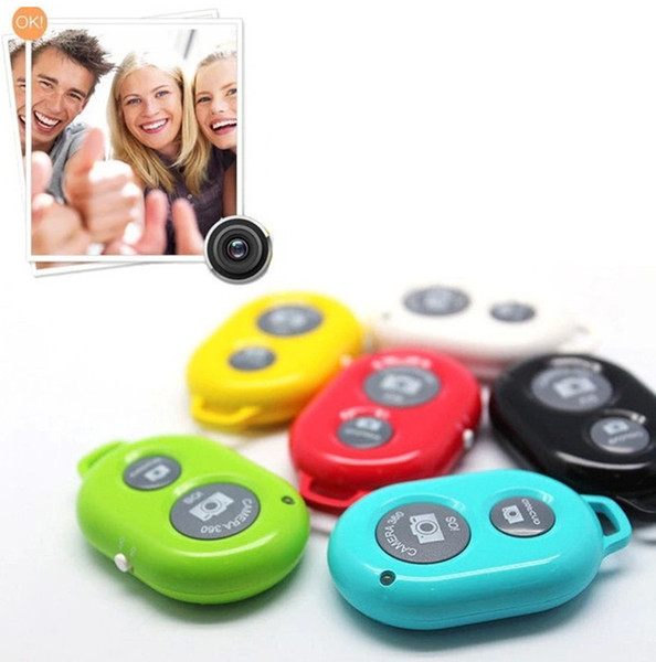 Bluetooth Shutter Remote Control Button Wireless Bluetooth Self-Timer Camera Phone Monopod Selfie Stick Shutter Controller