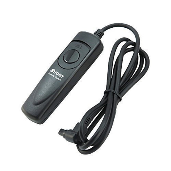 RS-80N3 Wired Remote Shutter Release for Canon 5D Mark III / 5D Mark II + More - Black (85cm-Cable)