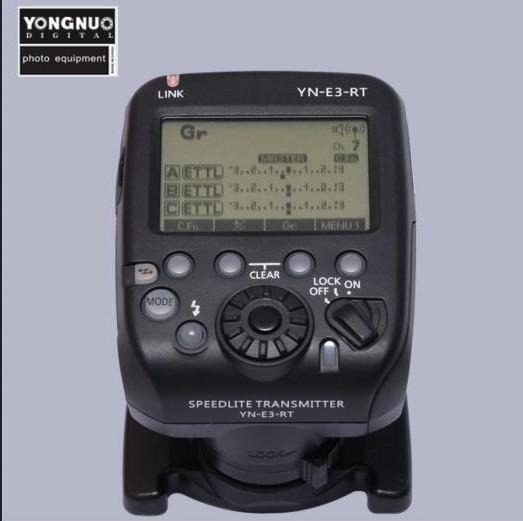 CD50 2016 new hot selling ptofreeional YN-E3-RT Yongnuo Flash Speedlite Transmitter Compatible with 600EX-RT