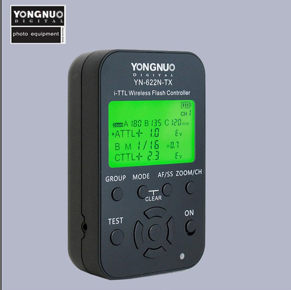 CD50 Yongnuo YN-622N-TX Wireless Flash Controller LCD Screen iTTL for YN-622N Trigger