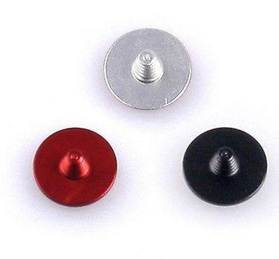 Wholesale- 3pcs/1set Red +Bback +sliver concave Soft Shutter Release button For Fuji X100 100s X20 X10 Leica M4 M6 M7 SLR cameras