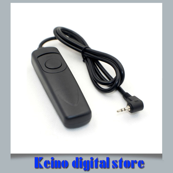 Wholesale- RS-60 E3 Camera Remote Control Shutter Release Switch for SX50 SX60 HS T3i 60D 70D 550D 600D 650D 750D G12 G15 G16 G1X Mark II