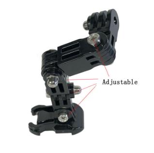 Best selling adjustable helmet bending adhesive side mounting for Xiaomi Yi 4K GoPro HD Hero 3+ 4 5 6 Sjcam Sj4000 EKEN motion camera access