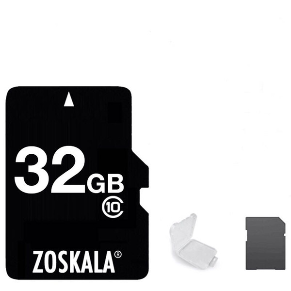 2020 Hot 100% Brand New Zoskala Real Genuine 2GB 4GB 8GB 16GB 32GB 64GB 128GB U1 C10 Full Capacity TF Memory Card for Cameras Smartphones