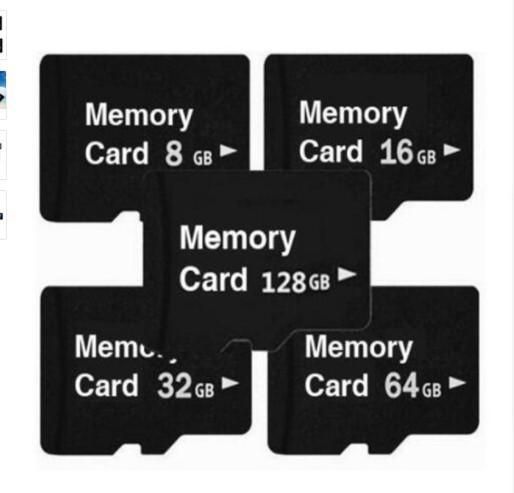 UK Mini Memory Card 128GB 8GB 16GB Card Class 10 Flash Card TF SD Cards 64GB 32GB 512MB for Camear Cartao De Memoria with Adapter