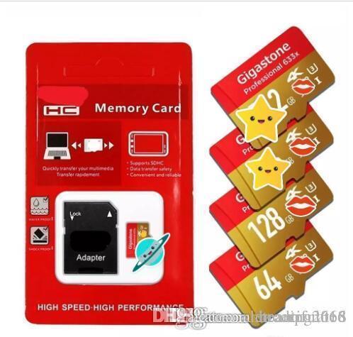 Design Discout 128GB Micro SD SDHC Card Class 10 UHS-1 TF Memory Card for Smart phones cameras MP4