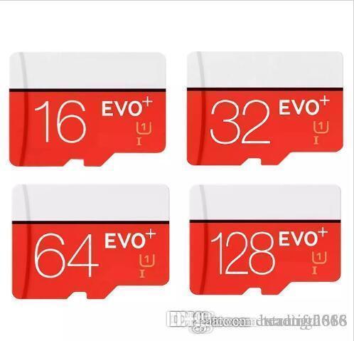 Design 64GB 32GB 16GB EVO PLUS EVO+ Micro SD TF Flash Card 90MB/s 80MB/s U1 U3 High Speed Class 10