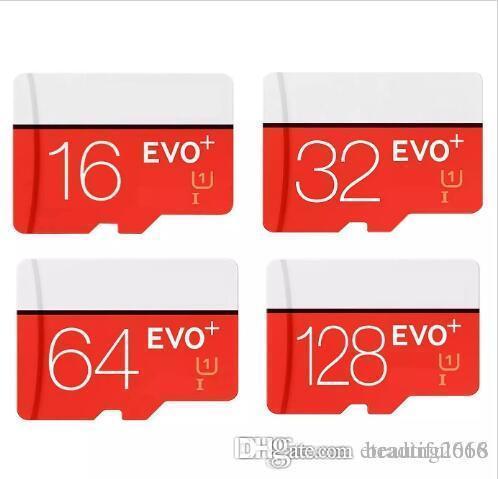 Design 64GB 32GB 16GB EVO PLUS EVO+ Micro SD TF Flash Card 90MB/s 80MB/s U1 U3 High Speed Class 10