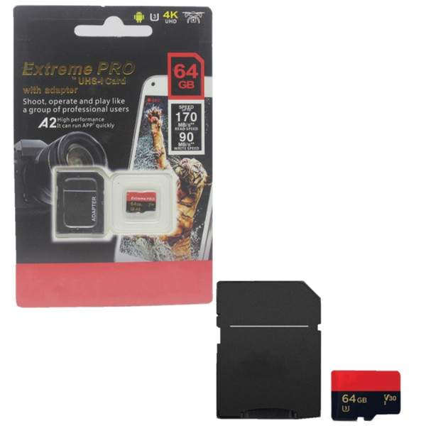 2019 Hot sale lastest best 128GB 256GB 64GB 32GB SD card hot Y1 good sale With Adapter Blister Generic Retail Package DHL