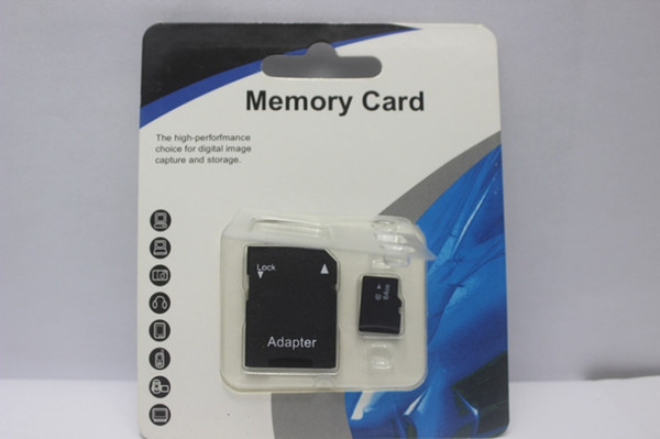 2019 Hot Sale!! popular 256GB 128GB 64GB 32GB Micro SD TF With Adapter Blister Generic Retail Package