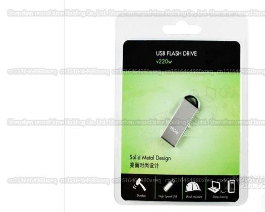 8GB/16GB/32GB/64GB/128GB/256GB v220w USB flash drive/Actual capacity pendrive/high quality USB 2.0 memory stick/memory card