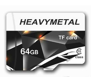 2.19 Real Capacity Custom Logo Design 64GB-128GBMicroSDHC Micro SD SDHC Card Class 10 UHS-1 TF Memory Card for Smart phones cameras MP4