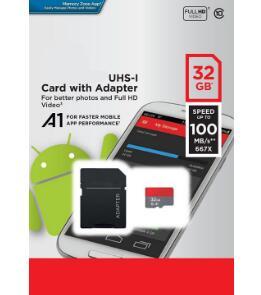 2019 Ultra A1 256GB 200GB 128GB 64GB 32GB Micro SD SDHC Card 98MB/s 100MB/s UHS-I C10 SDXC Card with Adapter