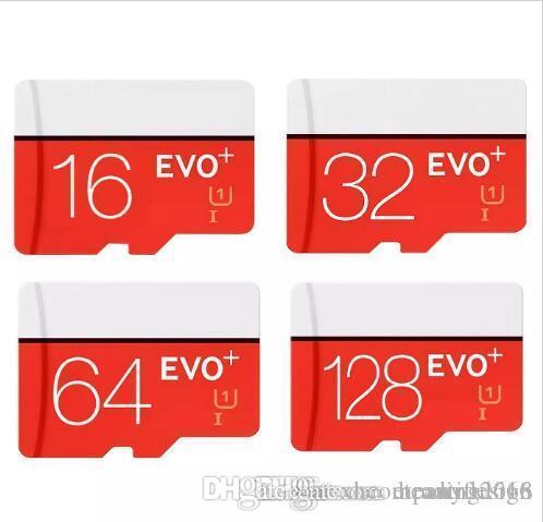 XH Design 64GB 32GB 16GB EVO PLUS EVO+ Micro SD TF Flash Card 90MB/s 80MB/s U1 U3 High Speed Class 10