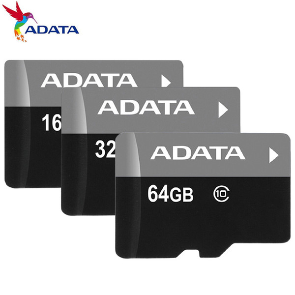 2018 Hot Selling 100% Real Full 32GB TF Memory Card ADATA with Free SD Adapter Retail Package Dropship Free to USA