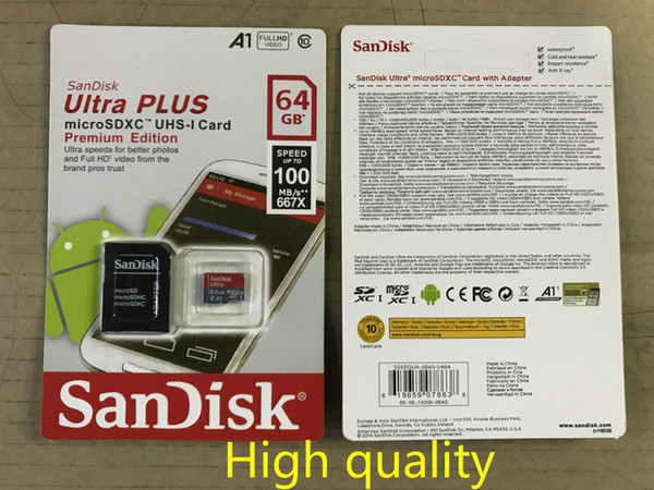 8G/16GB/32GB/64GB/128GB/256GB Original SDK micro sd card/ PC TF card C10/Actual capacity memory card/SDXC storage card 100MB/S