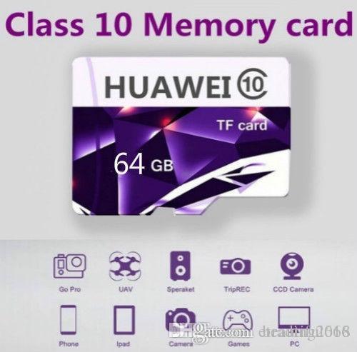 Design Genuine Capacity 4GB 8GB 16GB 32GB 64G Micro SD MicroSDHC Micro SD SDHC Card C10 UHS-1 TF Huawei