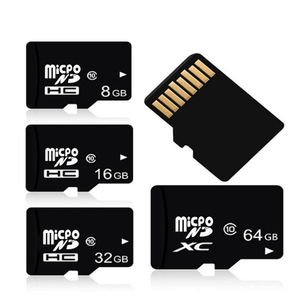 2018 New High Quality Real Capacity Micro S-D 128GB 64gb 16gb 32gb Micro S-D card 8gb 16gb 4gb 1gb 2gb Memory Card TF Card DHL free shipping