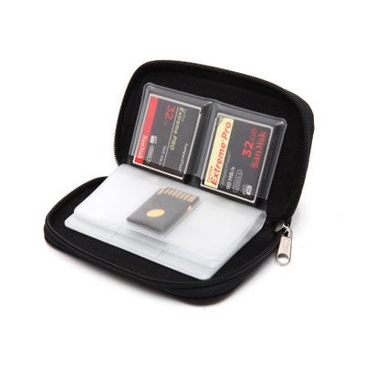 SZAICHGSI SD SDHC MMC CF 22 Cards Slot For Micro SD Memory Card Storage Carrying Pouch bag Box Case Holder Protector Wallet