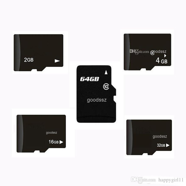 100% Real Capacity Micro SD Card Genuine 1GB 2GB 4GB 8GB 16GB 32GB 64GB Memory TF Card & Adapter for Cell Phone MP3/4 Tablet PC 326