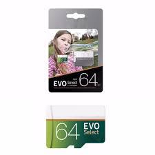 Grey EVO Select 90MB/S 32GB 64GB 128GB 256GB C10 TF Flash Memory Card Class 10 Free SD Adapter Retail Blister Package Epacket DHL Free Shipp