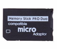 Micro SD to Memory Stick Pro Duo Adapter Compatible MicroSD TF Converter Micro SDHC to MS PRO Duo Memory Stick Reader for Sony PSP 1000