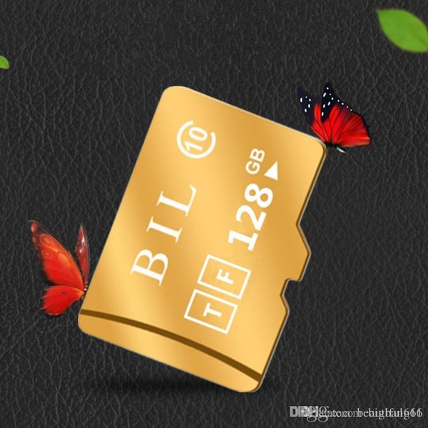 Fast ship Golden sd cards Real Capacity TF Card 32GB 64GB High Speed 128GB Memory cards Class 10 new arrival