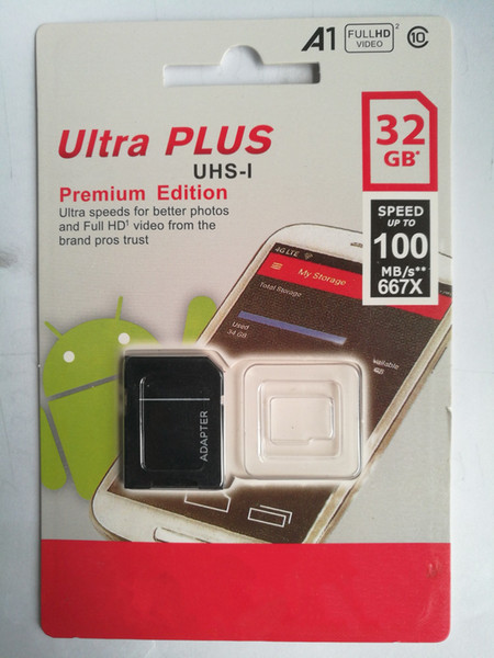 MicroSDXC UHS-I Card Uitra Plus Premium Edition Uitra Speeds for Better Photos and Full HD Video From the Brand Pros Trust