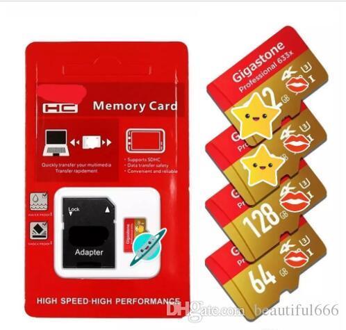 Discout 128GB Micro SD SDHC Card Class 10 UHS-1 TF Memory Card for Smart phones cameras MP4