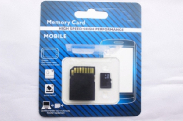 DHL Class 10 Micro SD TF Memory Card Class 10 With Adapter Class 10 TF Memory Cards with Free SD Adapter Retail Package