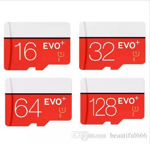 Design 64GB 32GB 16GB EVO PLUS EVO+ Micro SD TF Flash Card 90MB/s 80MB/s U1 U3 High Speed Class 10