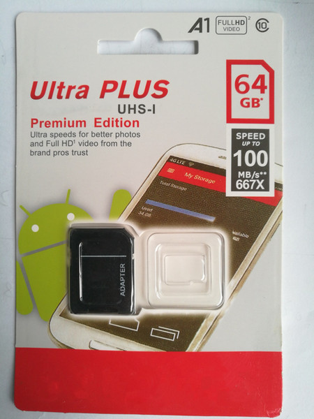 2019 ensingle MicroSDXC UHS-I Card Uitra Plus Premium Edition Uitra Speeds for Better Photos and Full HD Video From the Brand Pros Trust