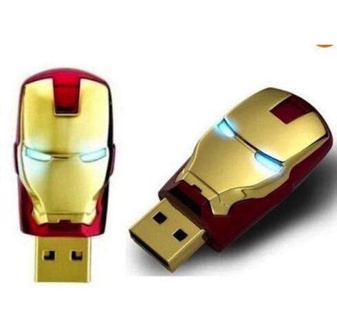 64GB 128GB 256GB IRON MAN USB FLASH DRIVE SERIES 2.0 STORAGE IRON MAN MEMORY STICK DATA LED from memorygeek