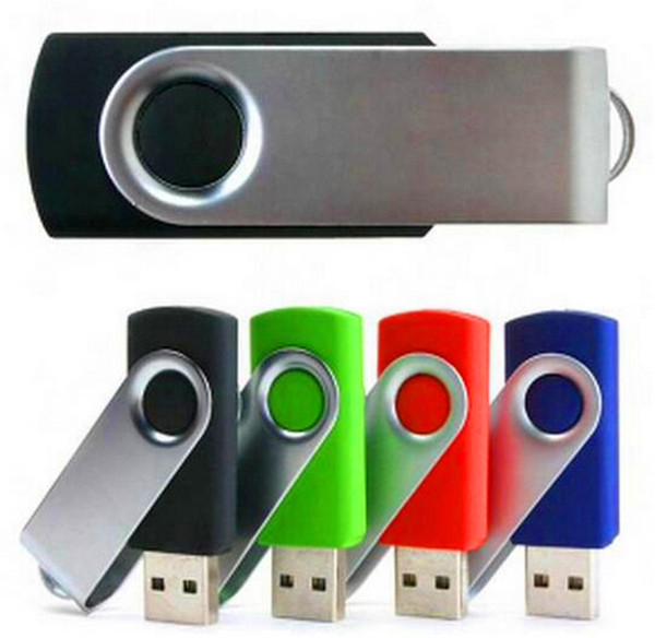 2020 100% real 2GB 4GB 8GB 16GB 32GB 64GB metal usb flash drive USB 2.0 revolve metal pendrive memory stick Can be customized LOGO