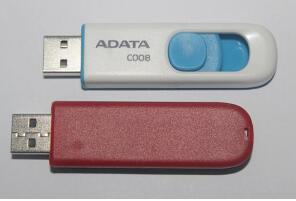 HOT selling ADATA C008 32GB 64GB 128GB 256GB USB 2.0 Flash Memory Pen Drive Sticks Pendrives Thumbdrive with free shipping