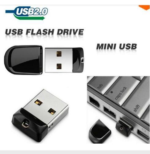 Mini Ultra Tiny 64GB 128GB 256GB USB 2.0 Flash Drive U Disk Memory sticks Pendrives DHL Free Shipping